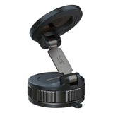 Porodo Rotarex MagSafe Car Mount with Powerful Suction Base, 360° Rotation & N52 Magnets - Black