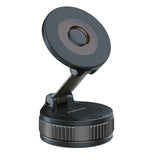 Porodo Rotarex MagSafe Car Mount with Powerful Suction Base, 360° Rotation & N52 Magnets - Black
