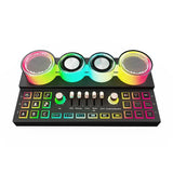 Porodo Soundtec Audiolink Audio Mixer & Speaker with Wireless Mic - Black