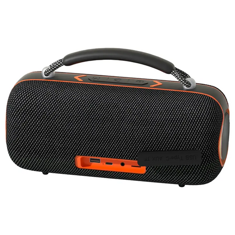 Porodo PDSTBTSH9BK, Soundtec Sonify Portable Wireless Speaker - Black