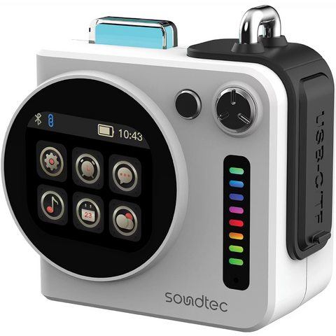 Porodo, Vibego Mini RGB Speaker with Bluetooth Version 5.4