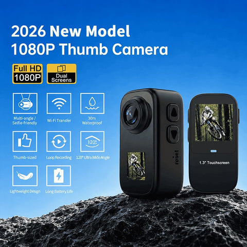 Portable Mini Action Camera – Black