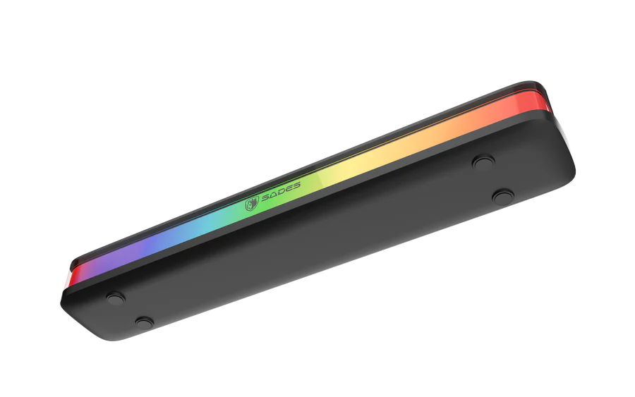 Sades Posevolt SA-SP01-B compact Desktop Soundbar with 6 RGB Modes