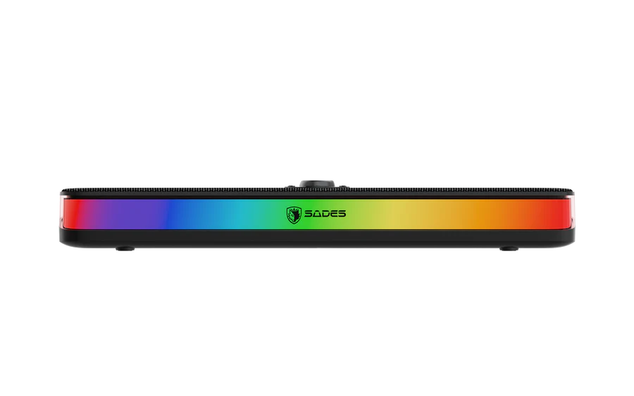 Sades Posevolt SA-SP01-B compact Desktop Soundbar with 6 RGB Modes