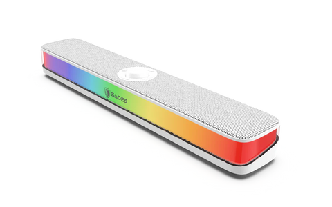Sades Posevolt SA-SP01-B compact Desktop Soundbar with 6 RGB Modes