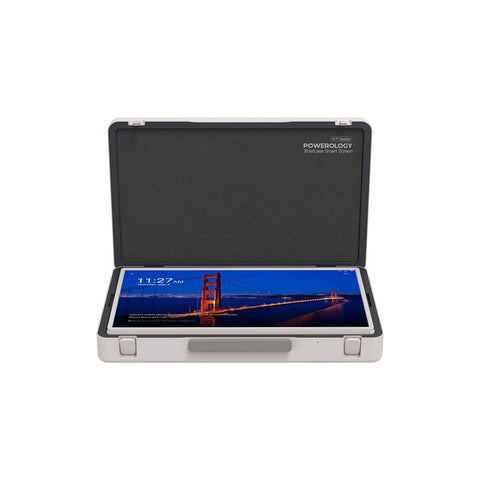 Powerology 27" Android Screen (Android 12, 8GB RAM, 128GB, Touchscreen, 6800mAh)
