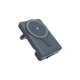 Powerology, 5000mAh Power Bank With Magnetic Wireless Charger Car Mount