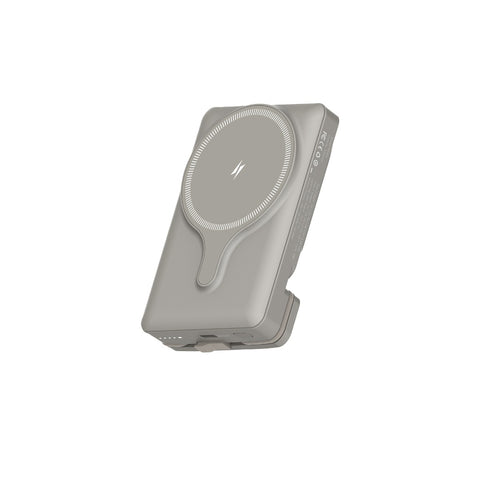 Powerology, 5000mAh Power Bank With Magnetic Wireless Charger Car Mount