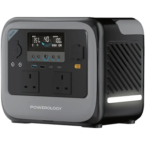 Powerology, Pater II Portable Power Station 700W - Gray