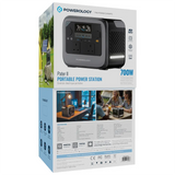 باورولوجي، محطة طاقة محمولة Pater II بقوة 700 واط – رمادي