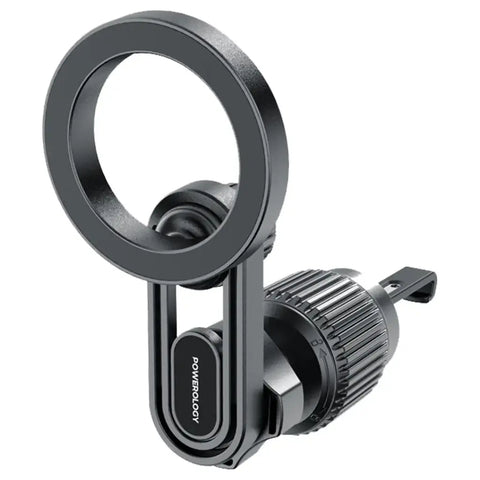 Powerology PWS6M09BK, SnapMount MagSafe Car Holder - Black