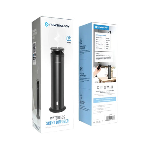 Powerology PSM006, Waterless Scent Diffuser - Black