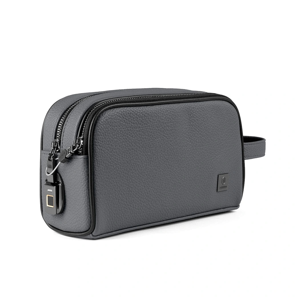 WiWU, Phantom Fingerprint Lock Pouch Pro – Secure Travel Organizer with Smart Lock & Dual-Layer Storage