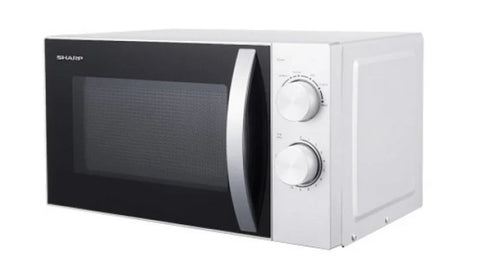 Sharp 700 Watts 20 Liters White Microwave Oven