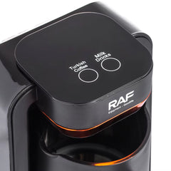 RAF, Turkish Coffee Pot 280ml 500W with One-Click Operation, Compact Design & Anti-Overflow Protection