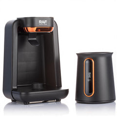 RAF, Turkish Coffee Pot 280ml 500W with One-Click Operation, Compact Design & Anti-Overflow Protection