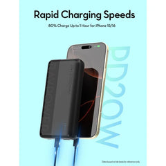 RAVPOWER PD3.0 20W 3 Ports Power Bank (20000mAh) - PB1235