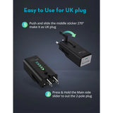 RAVPower RP-PC1060, Super Mini 1C port PD30W travel adpater - Black
