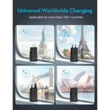 RAVPower RP-PC1060, Super Mini 1C port PD30W travel adpater - Black