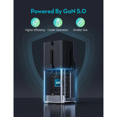 RAVPower RP-PC1060, Super Mini 1C port PD30W travel adpater - Black