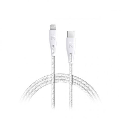 RAVPower Type-C to Lightning Cable 2m Nylon White