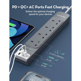 Ravpower 30W 7-in-1 Power Strip with 3M extension cord - PC1039