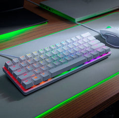 Razer Huntsman Mini - إصدار Mercury (مفتاح أحمر) 