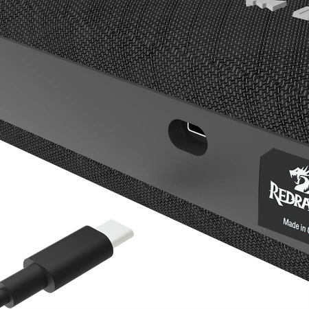 Redragon GS512, Wireless RGB Desktop Speakers - Black