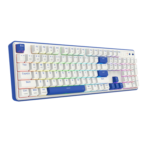 Redragon FAYE K685, PRO 104 Keys, 3-Modes, 100% Wireless Gasket RGB Mechanical Gaming Keyboard, Linear Red Switch