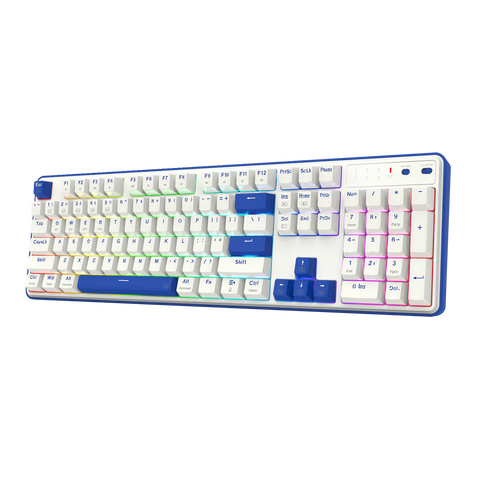 Redragon FAYE K685, PRO 104 Keys, 3-Modes, 100% Wireless Gasket RGB Mechanical Gaming Keyboard, Linear Red Switch
