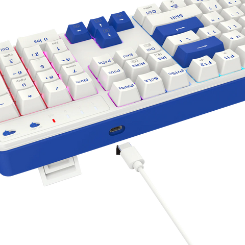 Redragon FAYE K685, PRO 104 Keys, 3-Modes, 100% Wireless Gasket RGB Mechanical Gaming Keyboard, Linear Red Switch