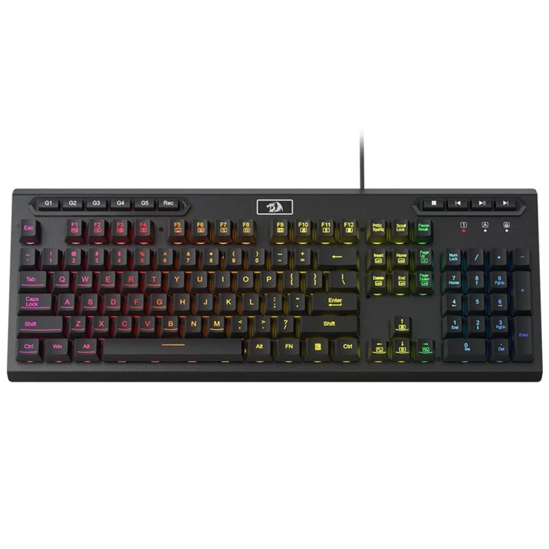 Redragon, ADITYA K513 Membrane Gaming Keyboard - Black
