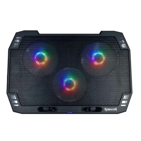 Redragon GCP511, Ingrid RGB Backlighting Laptop Cooler for Up to 17inch Laptops