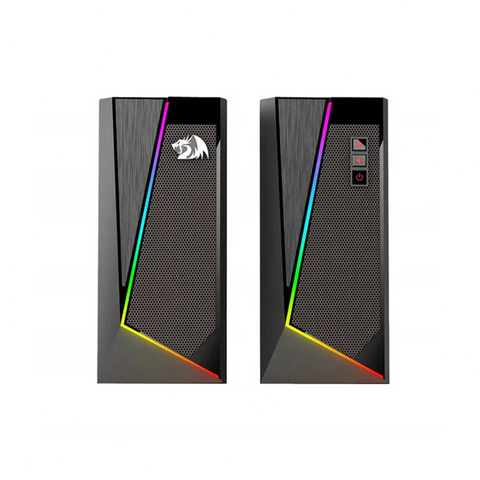 Redragon GS520, ANVIL RGB Wired Gaming Stereo Speakers - Black