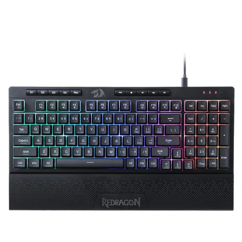 Redragon K515, Shiva Wired RGB Membrane Gaming Keyboard - Black