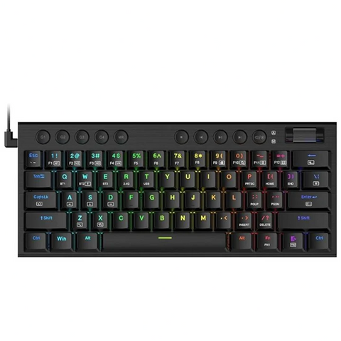 Redragon K632, Noctis 60% Wired RGB, Ultra-Thin Low Profile Mechanical Gaming Keyboard - Black