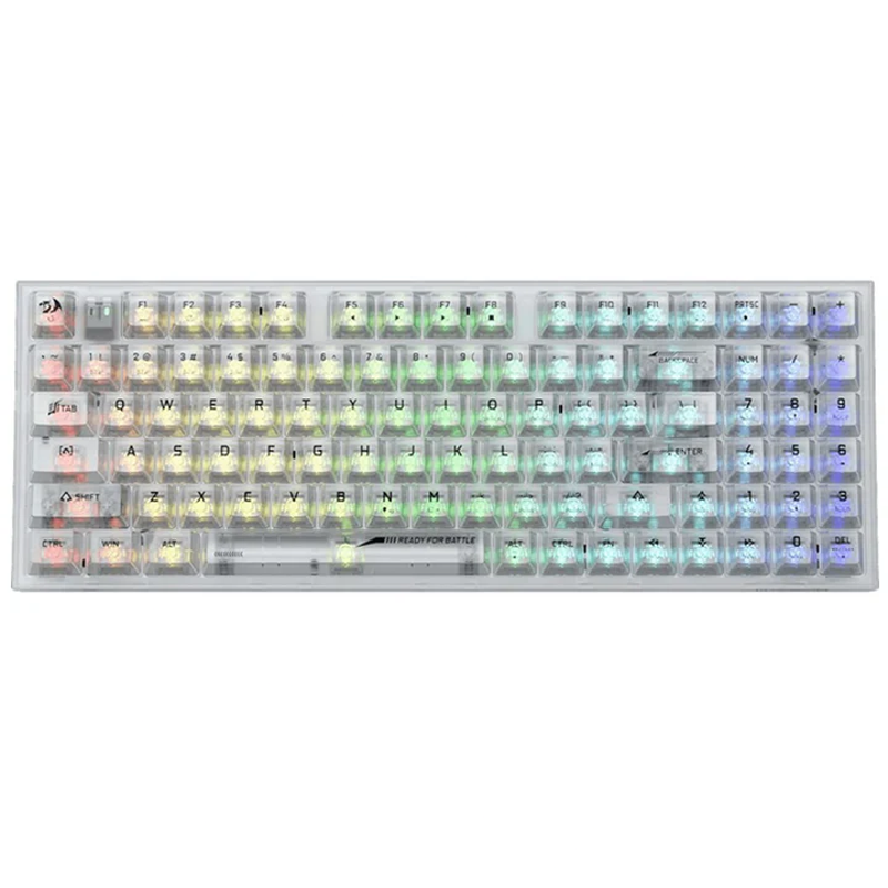 Redragon K658, IRELIA PRO SE 90% 3-Mode Wireless RGB Full Transparent Mechanical Gaming Keyboard