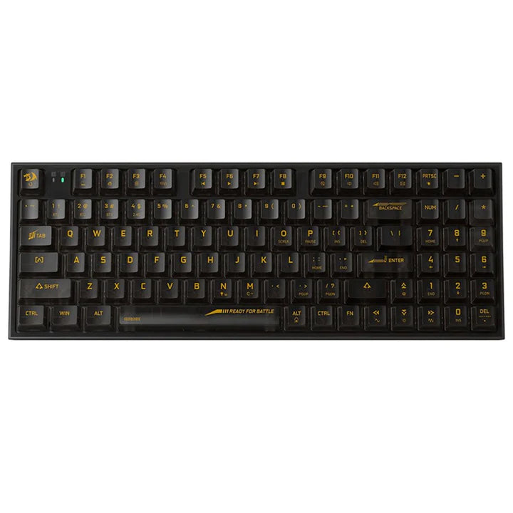 ريدراجون K658، آيرليا برو SE بنسبة 90%، لوحة مفاتيح ألعاب ميكانيكية شفافة بالكامل، RGB لاسلكية بثلاثة أوضاع