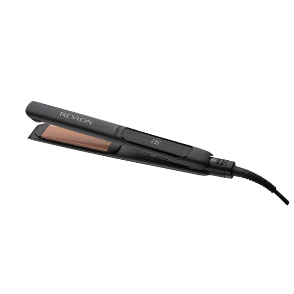 Revlon Salon Copper Smooth Styler – XL Long Plates, 3X Ceramic, 235°C Digital Control