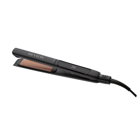 Revlon Salon Copper Smooth Styler – XL Long Plates, 3X Ceramic, 235°C Digital Control