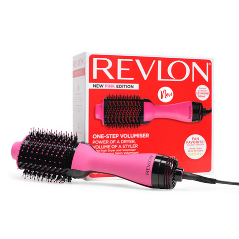 Revlon, One-Step Hair Dryer & Volumiser – New Pink Edition