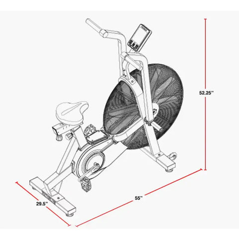 Rogue Echo Bike V3.0 – Black