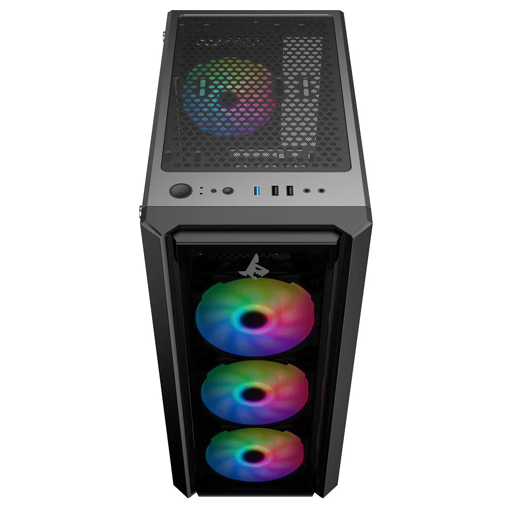 تجميعة كمبيوتر ألعاب قيمنق (Intel Core i5-14400F, RTX 5060 8GB) – رام 16 جيجابايت DDR5، هارد 500 جيجابايت SSD، مع نظام Windows 11 Pro