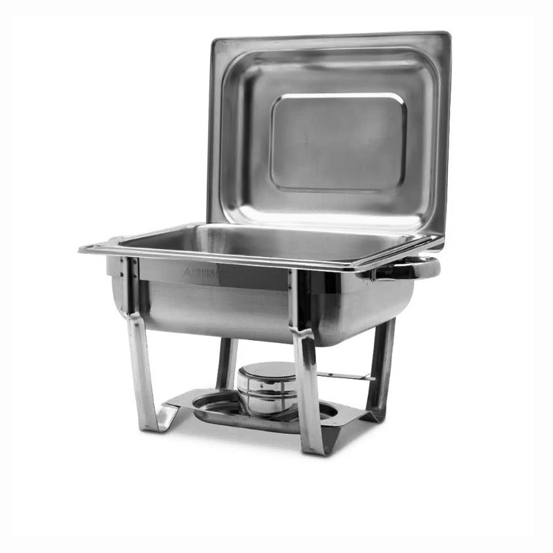 Stainless Steel Half Size Stackable Chafer - 4.5L