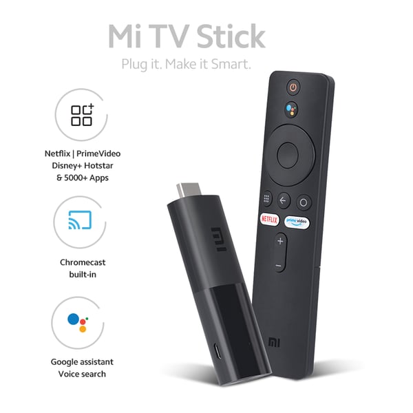 جهاز تلفزيون شاومي 4K HDMI 8 جيجابايت أسود MDZ-24-AB