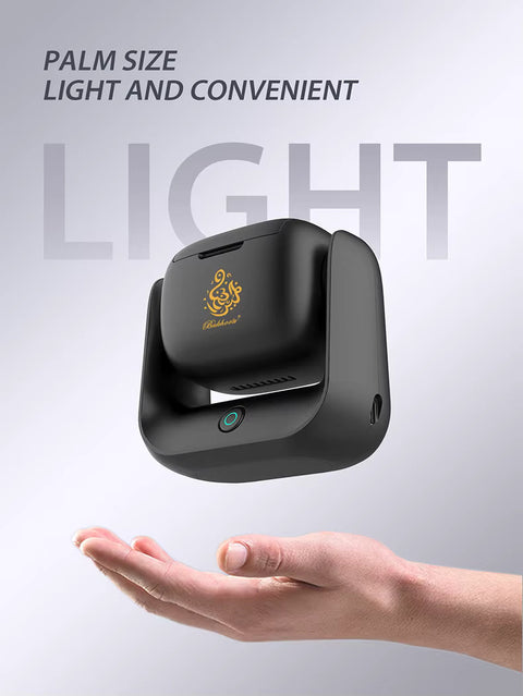 KKF, Portable Electronic Rechargeable Rotational Bukhoor Incense Burner