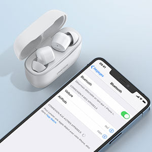Choetech True Wireless Earbuds, White BH-T01-WH