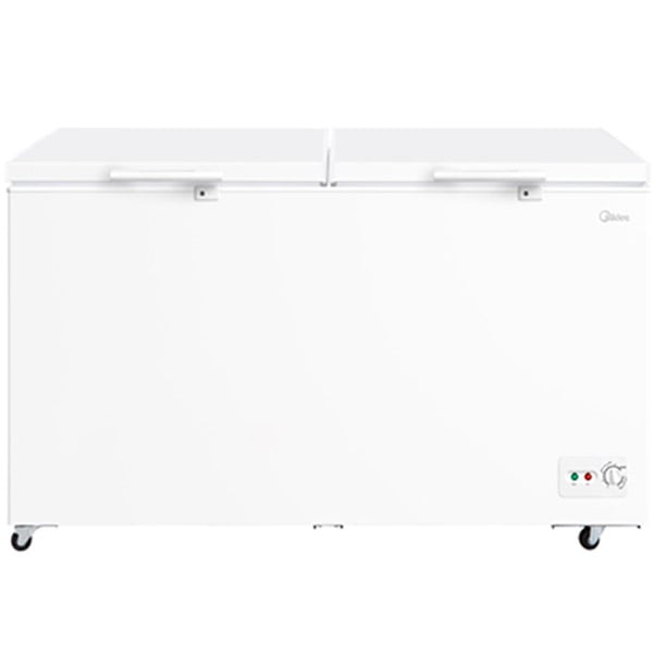 Midea Chest Freezer, 698L - White (2 Doors)