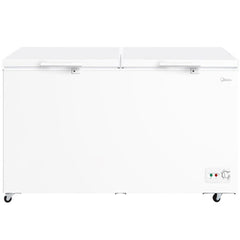 Midea Chest Freezer, 698L - White (2 Doors)