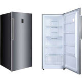 Ignis Freezer/Refrigerator GR 625L/Net 479L/Upright/Right-Facing/Silver Stainless Steel